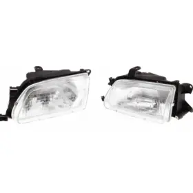 Plx-m0-20-3300-00 Carlights360 For 1995-1996 Toyota Tercel Headlight Pair Driver And Passenger Side With Bulbs