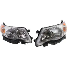 Plx-m0-20-9038-00-9-cl360a1 Carlights360 For 2009-2013 Subaru Forester Headlight Driver And Passenger Side Pair Capa Type