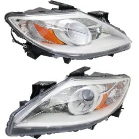 Plx-m0-20-9234-01-9 Carlights360 For 2010-2012 Mazda Cx-9 Headlight Driver And Passenger Side Capa