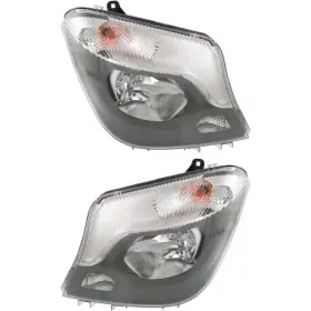 Plx-m0-20-9534-00-1 Carlights360 For 2014-2018 Mercedes-benz Sprinter 2500 Headlight Driver And Passenger Side