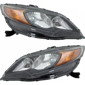 Plx-m0-hd642-b101l Carlights360 For 2014-2015 Honda Civic Pair Headlights Driver&passenger Side Bulb Incl Coupe