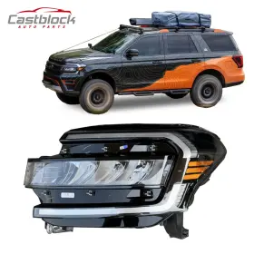 Nl1z13008f Castblock Left Headlamps For 2022-2024 Ford Expedition Without Led Drl Full Nl1z13008f Castblock Left Headlamps For 2022-2024 Ford Expedition Without Led Drl Full