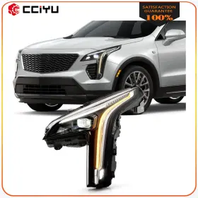 Ze128970g03 Cciyu Driver Side Full Led Drl With Cornering Headlight For Cadillac Xt4 Premium 2019-22 Ze128970g03 Cciyu Driver Side Full Led Drl With Cornering Headlight For Cadillac Xt4 Premium 2019-22