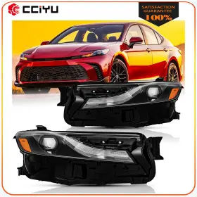 Ze190747g0001 Cciyu 2pcs Pair Set Projector Headlights With Bulb For 2025-2026 Toyota Camry Le Se 2.5l Ze190747g0001 Cciyu 2pcs Pair Set Projector Headlights With Bulb For 2025-2026 Toyota Camry Le Se 2.5l