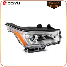 Zepp844354p01 Cciyu For 2017-2019 Gmc Acadia 2.5l 3.6l Chrome Amber Headlight Assembly With Projector Zepp844354p01 Cciyu For 2017-2019 Gmc Acadia 2.5l 3.6l Chrome Amber Headlight Assembly With Projector