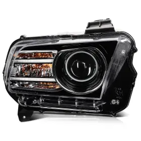 11219420 Choiceshare For 2013-2014 Ford Mustang Black Housing Passenger Side Headlights Assembly Lamp 11219420 Choiceshare For 2013-2014 Ford Mustang Black Housing Passenger Side Headlights Assembly Lamp