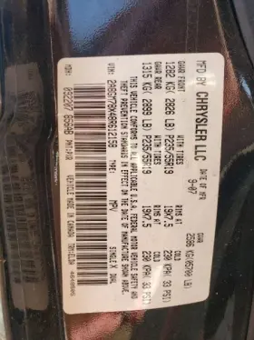 114-01021r Chrysler Passenger Right Headlight Xenon Hid Fits 07-08 Pacifica 1604493