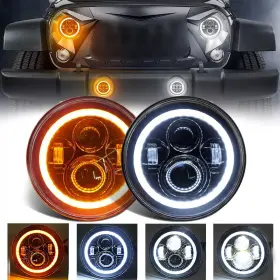 Chusyyray 651354515513 For Chevy C10 K10 K20 1975-1980 Pair 7 Inch Round Led Headlights Hi/lo Beam Chusyyray 651354515513 For Chevy C10 K10 K20 1975-1980 Pair 7 Inch Round Led Headlights Hi/lo Beam