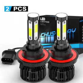 Chusyyray 782890727600 For Chevy Hhr 2006-2011 - 2pc White 6000k 9008 Led Headlight Kit Hi/lo Bulbs Chusyyray 782890727600 For Chevy Hhr 2006-2011 - 2pc White 6000k 9008 Led Headlight Kit Hi/lo Bulbs