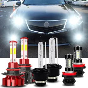 Chusyyray 9005 D2s H11 Para For Acura Tsx 2009-2014 Hid/led Faro Hi/lo Bombillas De Luz Antiniebla