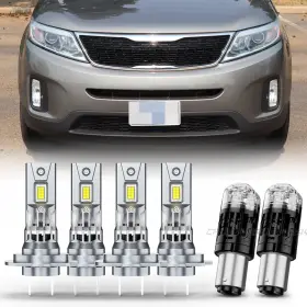 921021u500 Chusyyray For Kia Sorento Lx 2014-2015 Combo Led Headlight High/low Turn Signal Light Bulb