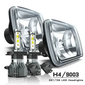 Chu-24-0840 Chusyyray New Pair 5x7 7x6 Inch Led Headlights Fit Ford F650 F750 F250/350/450 Super Duty
