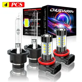 Chu-d2s Chusyyray H11 4pcs D2s Hid Headlight Led Fog Light Bulbs For Infiniti Qx70 /qx50 2014-2017 Chu-d2s Chusyyray H11 4pcs D2s Hid Headlight Led Fog Light Bulbs For Infiniti Qx70 /qx50 2014-2017