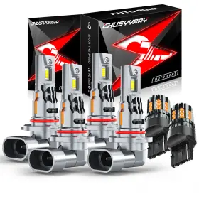 Chusyyray-9005 Chusyyray 7443 For Toyota Rav4 2013-2015 6x Led Headlight High Low Beam Turn Signal Lamp Bulbs