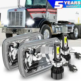 Chusyyray-c6plus-9003 Chusyyray Chusyyray-c6plus-9003/h4 For Peterbilt 357 378 379 385 1998-2007 7x6 Inchled Headlights Hi/lo Sealed Beam Chusyyray-c6plus-9003 Chusyyray Chusyyray-c6plus-9003/h4 For Peterbilt 357 378 379 385 1998-2007 7x6 Inchled Headlights Hi/lo Sealed Beam