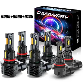 Myplushb3hb4h10 Chusyyray For Gmc Sierra 1500 2500 Hd 3500 2001-2006 Combo Led Headlight Fog Light Bulbs Myplushb3hb4h10 Chusyyray For Gmc Sierra 1500 2500 Hd 3500 2001-2006 Combo Led Headlight Fog Light Bulbs