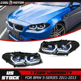 Cool-motor 5 F10 F11 2011-2013 Pair Led Projector Headlights For Bmw Series F18 Head Lamps Cool-motor 5 F10 F11 2011-2013 Pair Led Projector Headlights For Bmw Series F18 Head Lamps