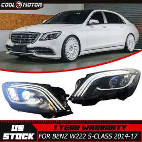 W222 Cool-motor 2014-2017 For Mercedes Benz S-class Led Headlights Sequential Front Lamps W222 Cool-motor 2014-2017 For Mercedes Benz S-class Led Headlights Sequential Front Lamps