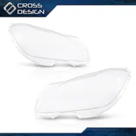 Big20260305-92 Crossdesign Fits 2010-2014 Mercedes Benz W218 Cls350 Cls550 Left Right Headlight Lens Cover