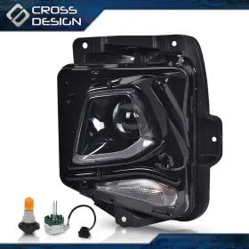Big20260307-58 Crossdesign Fit For 2019-2021 Chevy Blazer Hid Headlight Lamp Assembly Driver Side With Bulbs