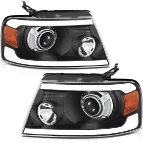 12101562 Csdex Front Drl Headlights Assembly Pair For Ford F150 2004 2005 2006 2007 2008 12101562 Csdex Front Drl Headlights Assembly Pair For Ford F150 2004 2005 2006 2007 2008