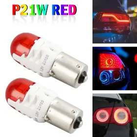 11498ru60 Darupsun For Philips 11498ru60x2 Ultinon Pro6000 Led-red P21w Intense Red 75lm
