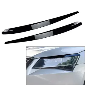 Dictorcoltd 550748589973 Headlight Headlamp Eyebrow Eyelids Frame Cover Trim For Skoda Superb B8 2015-19 Dictorcoltd 550748589973 Headlight Headlamp Eyebrow Eyelids Frame Cover Trim For Skoda Superb B8 2015-19