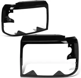 Ztl-y-0291 Dna Motoring Headlight Door Bezel Compatible With 1992-1996 Black Ztl-y-0291 Dna Motoring Headlight Door Bezel Compatible With 1992-1996 Black