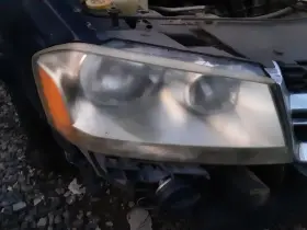 114-01096r Dodge Passenger Headlight Black Accent Headlamps Fits 08-14 Avenger 1185205
