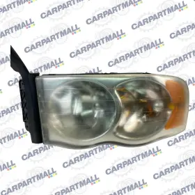 55077121ad Dodge 2003 2004 2005 Ram 2500 Left Driver Headlight Headlamp Assembly