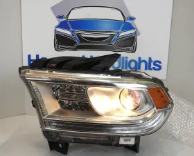 68299137ab Dodge 2016-2020 Durango Left Front Halogen Headlight Lamp Oem Read