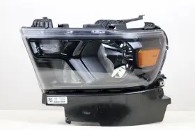 68316087aj Dodge 2019-2023 Ram 1500 Black Halogen Left Lh Driver Side Headlight Oem 68316087aj Dodge 2019-2023 Ram 1500 Black Halogen Left Lh Driver Side Headlight Oem