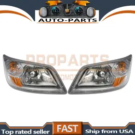 Shoszfz20250918-847 Dorman Headlight Assembly Pair Driver And Passenger Set For Hino Heavy Duty Truck