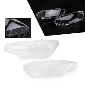 Dreamhighhus 550729224916 2pcs Headlight Headlamp Lens Covers For Bmw F30 2013-2016 Transparent Us