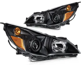 Du128345rall Durall Left Right For Subaru Legacy Outback 2010-2014 Headlights Assembly Black Housing Du128345rall Durall Left Right For Subaru Legacy Outback 2010-2014 Headlights Assembly Black Housing