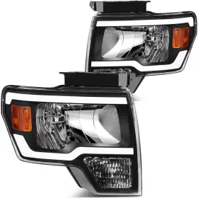 Du169591rall Durall Left Right For Ford F150 2009 2010 2011-2014 Headlights Assembly Black Housing Du169591rall Durall Left Right For Ford F150 2009 2010 2011-2014 Headlights Assembly Black Housing