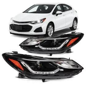 Ecartop844615p01 E-carpartstore 2pcs Headlight Assembly For 2016-2019 Chevy Cruze Led Drl Type Ecartop844615p01 E-carpartstore 2pcs Headlight Assembly For 2016-2019 Chevy Cruze Led Drl Type