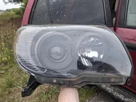 02-az-t406-pbc-p-a Eagle Eyes Black Projector Headlights With Led Bar For 2006-2009 Toyota 4runner