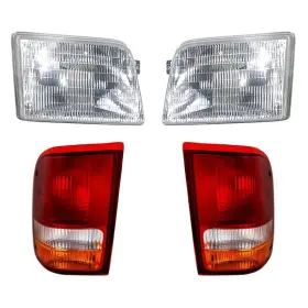 Bndl-261986 Eagle Eyes 4-piece Kit Driver And Passenger Side Headlights