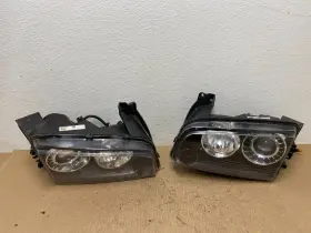 Pp27x7 Eagle Eyes 2006 To 2010 Dodge Charger Front Left Right Side Headlights D3660