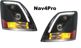 Vl006-b0wpr-4v Eagle Eyes New Fit 2004-2015 Volvo Vn Vnl Black Led Bar Drl Headlight Lights Pair Vl006-b0wpr-4v Eagle Eyes New Fit 2004-2015 Volvo Vn Vnl Black Led Bar Drl Headlight Lights Pair