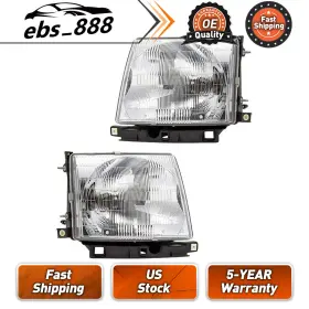 Ebsszfz20250913-355 Ebs 888 Tyc 2pcs Left Right Headlight Assembly For Toyota Tacoma 1997 1998 1999 2000
