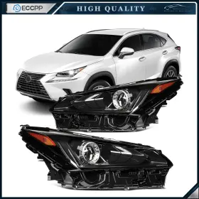 Ec845356p01 Eccpp Led Headlights Assembly For 2018-2021 Lexus Nx300 Nx300h With Projector
