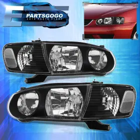 Hl-ty312010bk-215-a8 Epartsgogo For 01 02 Toyota Corolla Jdm Black Headlights Clear Corner Signal Lamps Assembly Hl-ty312010bk-215-a8 Epartsgogo For 01 02 Toyota Corolla Jdm Black Headlights Clear Corner Signal Lamps Assembly