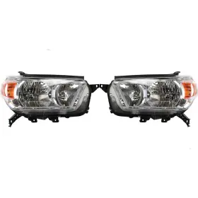 Ty1154-a001p Epic Lighting Lh Rh Halogen Headlights Fits Toyota 10-13 4runner Limited Sr5