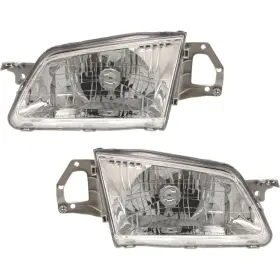 10819996 Evan-fischer Headlight Set For 99-2000 Mazda Protege Left And Right With Bulb 2pc 10819996 Evan-fischer Headlight Set For 99-2000 Mazda Protege Left And Right With Bulb 2pc