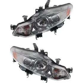 10959333 Evan-fischer Headlight Set For Nissan Murano 2009-2014 S 2011-2014 Sl Sv Left Right Halogen