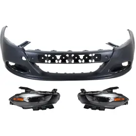 16558991 Evan-fischer Bumper Cover Kit For 2013-2016 Dodge Dart Front