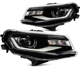 Ft128944p01 Fitting Partszone Headlight Assembly For 2016-2018 Chevy Camaro Led Drl Type Pair Ft128944p01 Fitting Partszone Headlight Assembly For 2016-2018 Chevy Camaro Led Drl Type Pair