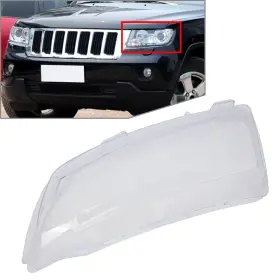 Flashbuyeasyusa 550741559959 1x Headlight Lens Cover Headlamp Shell Fit For Jeep Grand Cherokee Compass Flashbuyeasyusa 550741559959 1x Headlight Lens Cover Headlamp Shell Fit For Jeep Grand Cherokee Compass